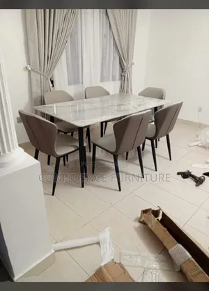 High Quality Executive Dining Table With 6 Chairs