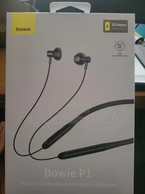 Baseus Bowie P1 Half in-Ear Neckband Wireless 
Earphone