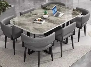 Luxury Furniture Dining Table With 6 Chair