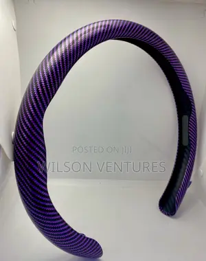 Purple Color Steering Wheel Grip Cover