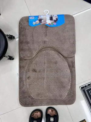 3pcs Set Flannel Carpet Bathroom Mat