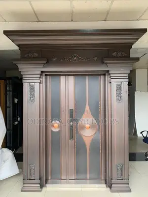 7ft By 4ft Zinc Copper Door With Arch And Pillar(Classic )
