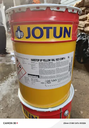 Jotun Hardtop Xp Yellow Ral 1023 Paint (A/B) Component