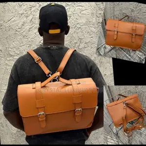 High Quality Luxury Genuine Leather Laptop Bag