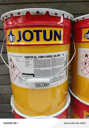 Jotun Hardtop As, Green Ral 6029 Paint (A and B) Component