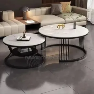 Luxury Standard, Marble Top Center Table Set.