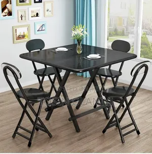 Foldable (1 Table, 4 Chairs)
