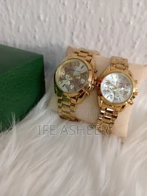 Michael Kors Couples Gold Watch - 004