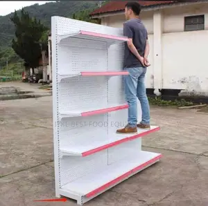 Single Side Supermarket Shelves