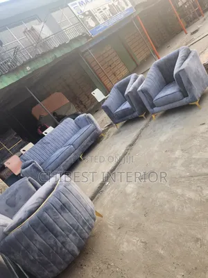 Padded Seven Seaters Sofa Chairs
