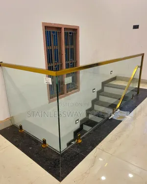 Balcony Gold Touch Pass Railing