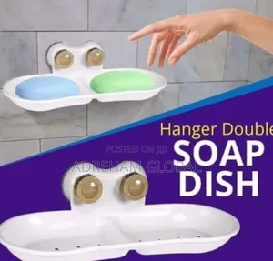 Supersuction Double Soap Dish