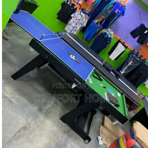 6fit 2in1 Foldable Snooker Table With Table Tennis Board
