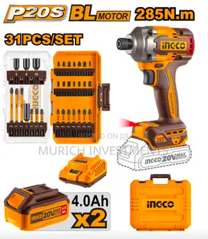 INGCO COSLI240966 Cordless Impact Driver With Tools