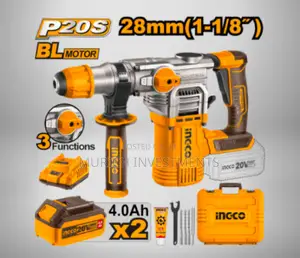 Lithium-Ion Cordless Rotary Hammer 20v INGCO – CRHLI202882