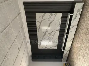 Fluted Panels Tv Console