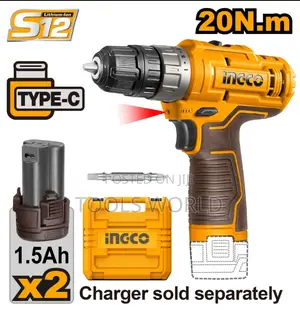 Ingco Cordless Drill 12V