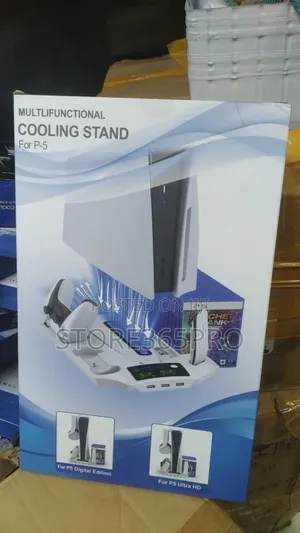 Multifunction Charging and Cooling Stand for Ps5