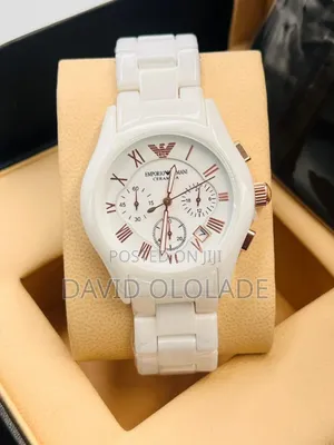 Armani 
Chronograph 
Ceramic Watch