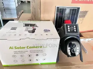 Solar Camera Dual Lens 4g Sim Card 8mp Ptz