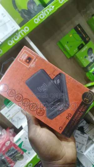 Newage 10000mah Wireless Power Bank With Charging Cords