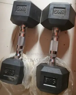 5kg Hexagon Dumbbell