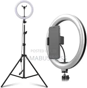 Professional Ring Light 12'' Selfie Live With Tripod