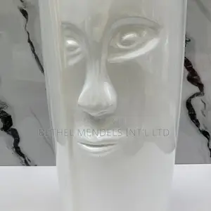 Fiberglass Decorative Idia Face Vase (Height:90cm)