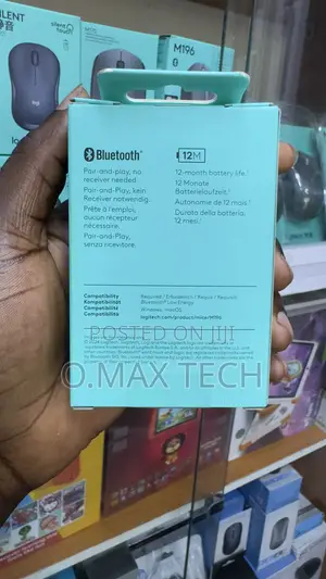 Logitech M196 Bluetooth Wireless Mouse