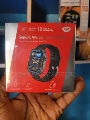 Itel Storm Ultra Scratch Proof Smart Watch Storm Ultra Black