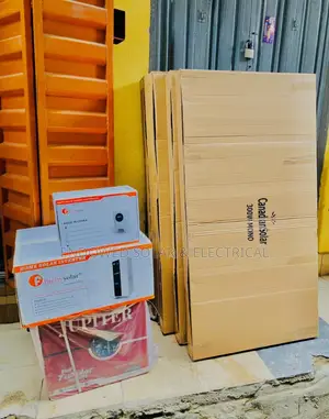 6pcs 300w Panel,5kva 24v Inverter,2pcs Tubular Batteries