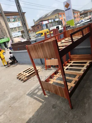 Advanced Wooden Double Bunk Bed.