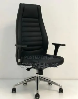 Executive Office Chair Swivel With Original Leather.