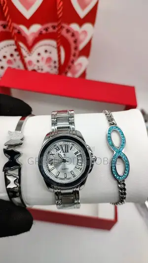 Wristwatch Set Valentine Package With Box
