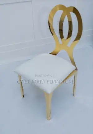 Executive Vip Luxury Events Gold Chair