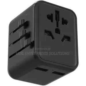 Porodo Dual USB-A Universal Travel Adapter