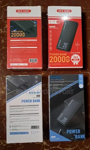 Brand New 20000 Mah Utra Slim Portable Power Bank With Cord