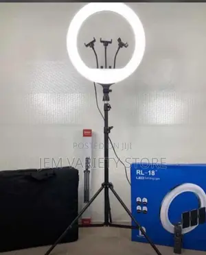 18 Inches RL Ring Light With 2.1M Tripod Stand