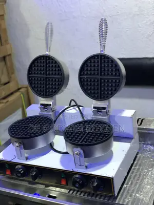 Double Waffle Maker Round Type