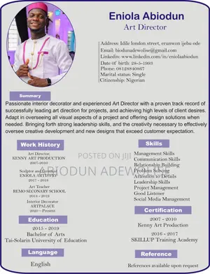Content Creator Health Radio Presenter