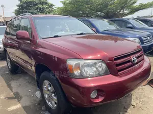 Toyota Highlander 2005 Red