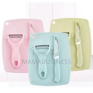 3in1 Cutting Board With Knife Peeler