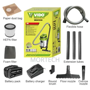 20L Vido Rechargeable Wet and Dry Vacuum Cleaner With Blower