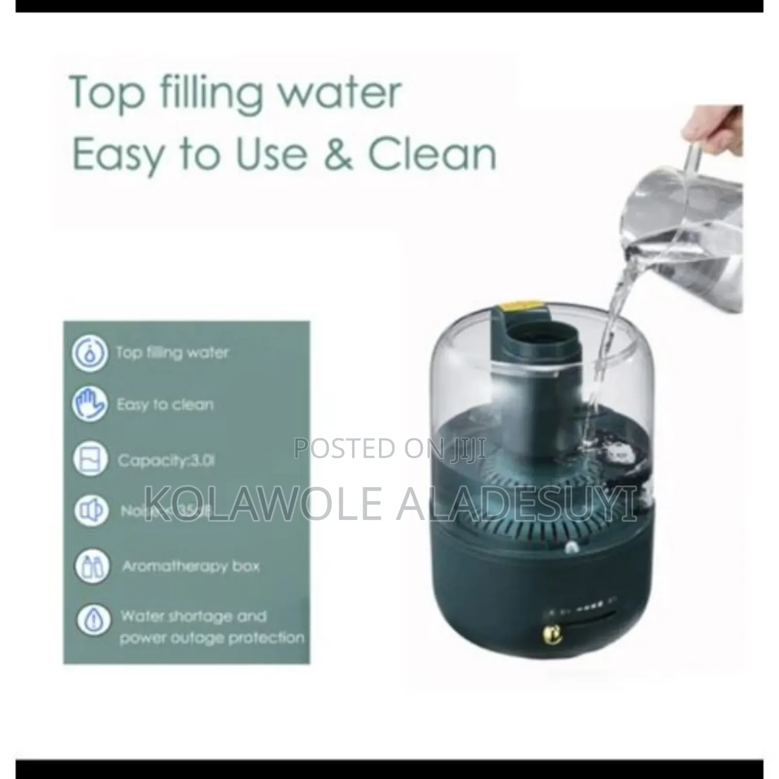 Ultrasonic 3L Humidifier
