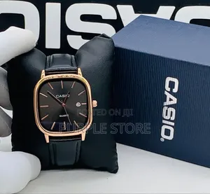 Casio~Unisex~Leather
