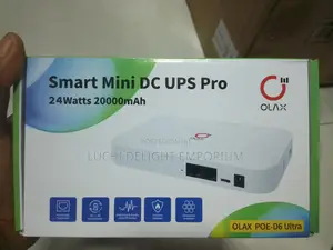 Olax Poe D6 Powerbank Smart Ups Dc 5v 9cv12v Output 20000mah