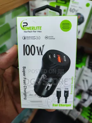 Powerlite Car Charger 100w
