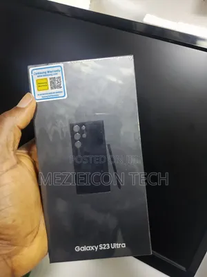 New Samsung Galaxy S23 Ultra 512 GB Black