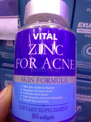 Vital Zinc For Acne X 80 Softgels