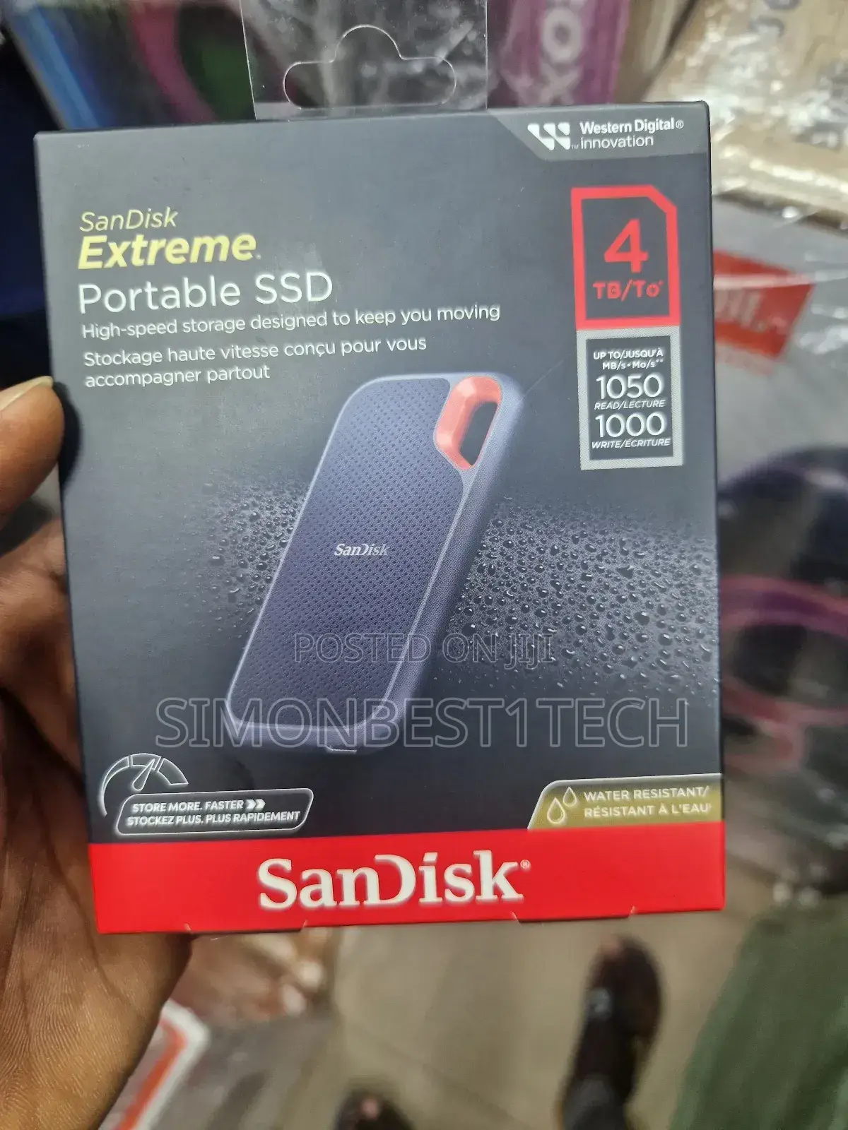 Portable SSD 4tb 1050mbps